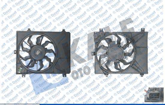 KALE 348535 Fan Motoru I10 (Davlumbazli) 1.1crdi 08>11 200w 12v